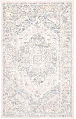 ECARPETGALLERY Machine Woven Bijara Traditional Area Rug