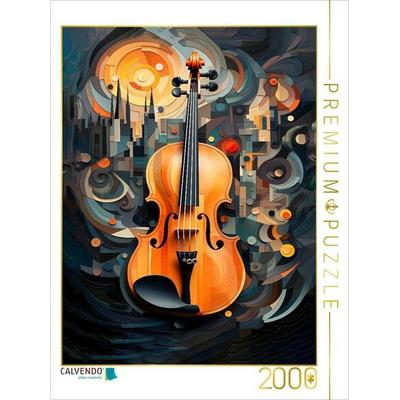 CALVENDO Puzzle Die Geige | 2000 Teile Lege-Größe 90x67cm Foto-Puzzle für glückliche Stunden