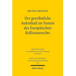 Rentsch:Der gewöhnliche Aufenthalt im S, Fachbücher von Bettina Rentsch