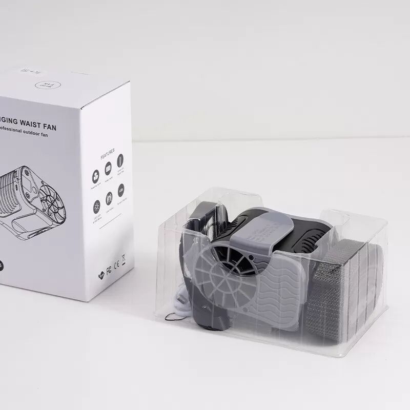 INF Tragbarer Hüftventilator: 15000mAh, 7 Geschwindigkeiten, Clip-On Ventilator für Outdoor & Arbeit