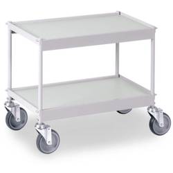 Ebinger 0331G Allzweckwagen Feststeller Stahl pulverbeschichtet Traglast (max.): 150 kg Silber-Grau