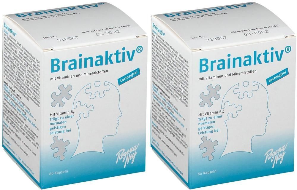 Regena Ney Brain Aktiv Kapseln 2x 2x60 St