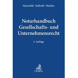 Notarhandbuch Gesellschafts- und Unternehmensrecht, Fachbücher