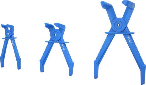 Brilliant Tools BT521015 Schlauch-Abklemm-Zangen-Satz, 90° abgewinkelt, 3-tlg