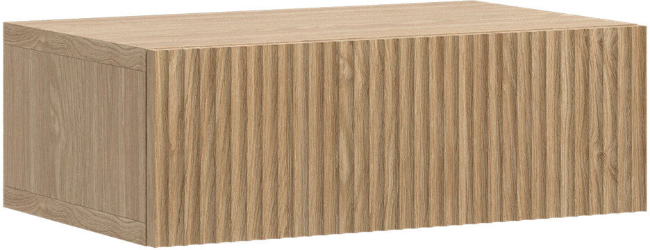 Alpen Home Cantey 50 cm W Bedside Table Brown 17cm H X 50cm W X 31cm D