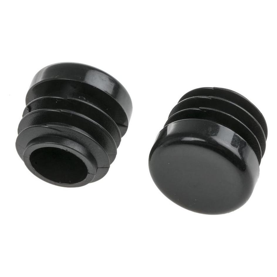 RS PRO Endkappe rund Schwarz passend für Ø 19mm (6290164)