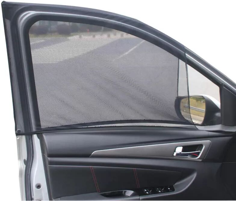 INF Auto-Moskitonetzvorhänge, hochelastisch für die Heckscheibe (Paar)