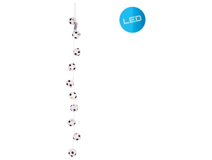 Lichterkette Kinderzimmer Innen Fußball Batterie LED Papier Lampions 5217123