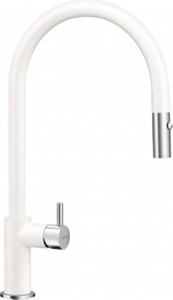 Schock Armatur Hekate 549120W, Weiß, Hochdruck, Ausziehbarer Auslauf