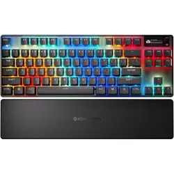 SteelSeries Apex Pro TKL WL Gen 3 (DE, Kabelgebunden, Kabellos), Tastatur, Schwarz