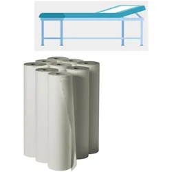 Fripa Ärztekrepp basic-line 1-lagig weiß 50,0 cm x 50,0 m