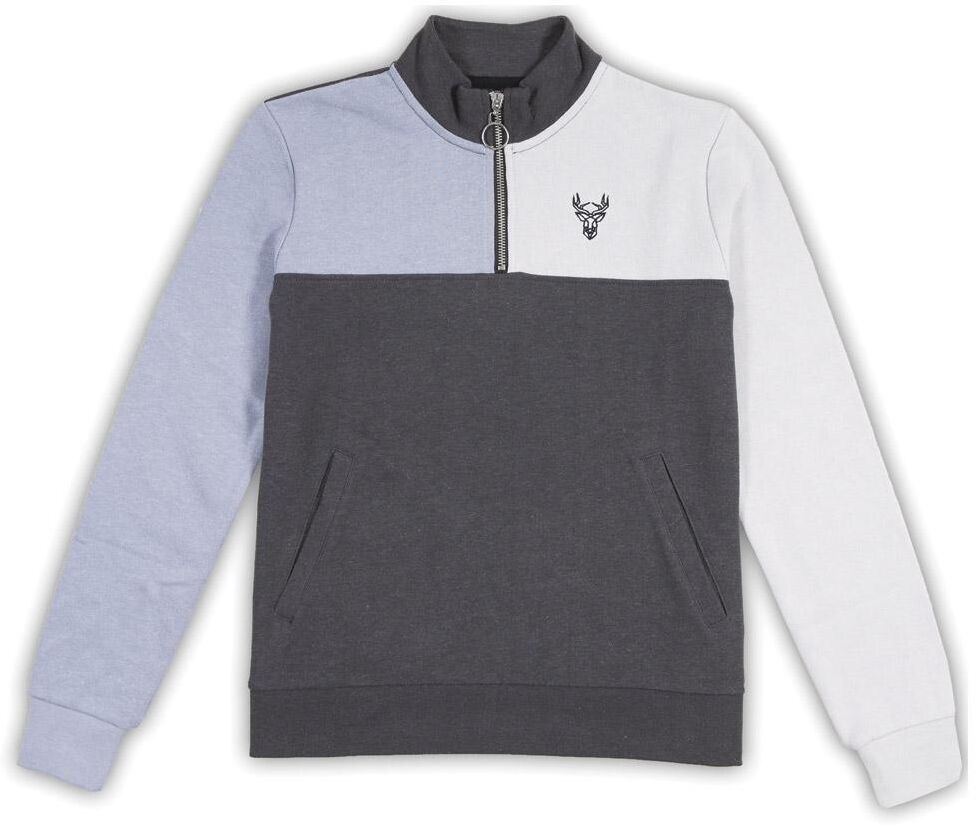 Animoz  - Irule Bleu Gris Foncé Creme - S - Sweat