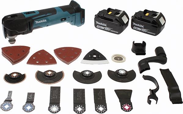 Makita DTM51RMJX3, Schwarz, Blau, 20000 OPM, 6000 OPM, 1,6°, Akku, Lithium-Ion (Li-Ion)
