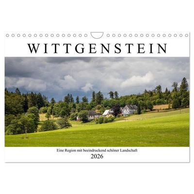 Wittgenstein – Eine Region mit beeindruckend schöner Landschaft (Wandkalender 2026 DIN A4 quer), CALVENDO Monatskalender