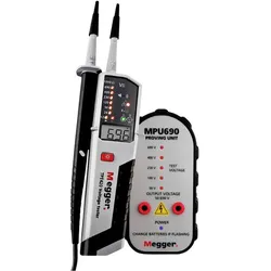Megger, Multimeter, Sicherheit für Ihren Alltag (CAT IV 1000V, Spannungsprüfer)