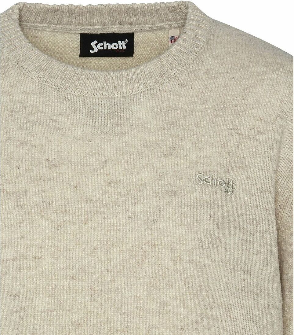 SCHOTT Pull col rond Lance1