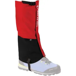 Viking, Unisex, Gamaschen, Gamaschen Damen und Herren wasserdicht Schneeschutz Regenschutz hoch - ideal für Outdoor und (M), Rot, M