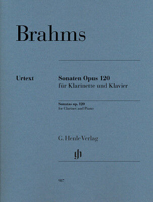 Henle Verlag Brahms Klarinettensonaten