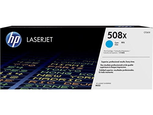 HP 508X High Yield Cyan Original LaserJet Toner Cartridge