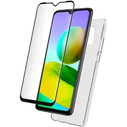 Bigben Schutz-Set Series (Xiaomi Redmi A1), Smartphone Hülle, Transparent