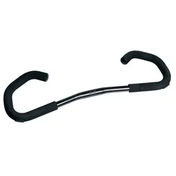 Hornbar Ergotec AHS Basic Sport Alu, Ø25,4mm, 580mm, schwarz/matt, 12°