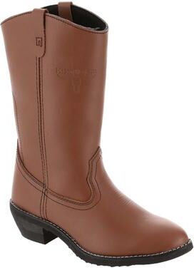 Western Digital Work Men's 12"" Waterproof - 8.5 Brown Boot E3"