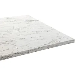Restootab - Tischplatte 140x70 Dekor Calacatta