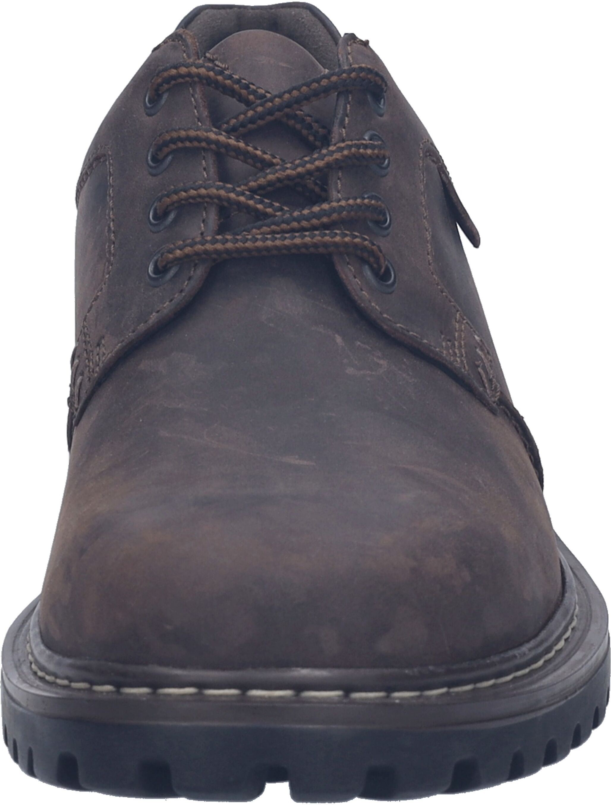 Schnürschuh JOSEF SEIBEL "Chance 68", Herren, Gr. 40, Textil, braun (moro), Leder, used, Schuhe Schnürschuh, Trachtenschuh, Halbschuh, Komfortschuh mit TEX moro 40, Textil