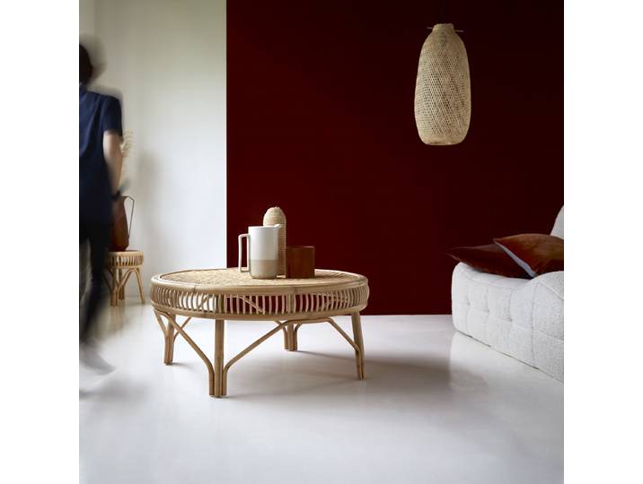 Couchtisch aus Rattan Vintage Rattan - Natur - Rattan