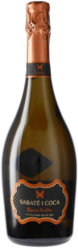 Sabaté i Coca Brut Reserva Familiar 2015 - Vino espumoso de calidad premium de España