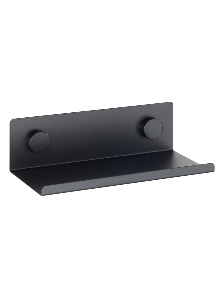 Wenko Küchenregal in Schwarz - (B)25 x (H)7,5 x (T)12 cm - onesize
