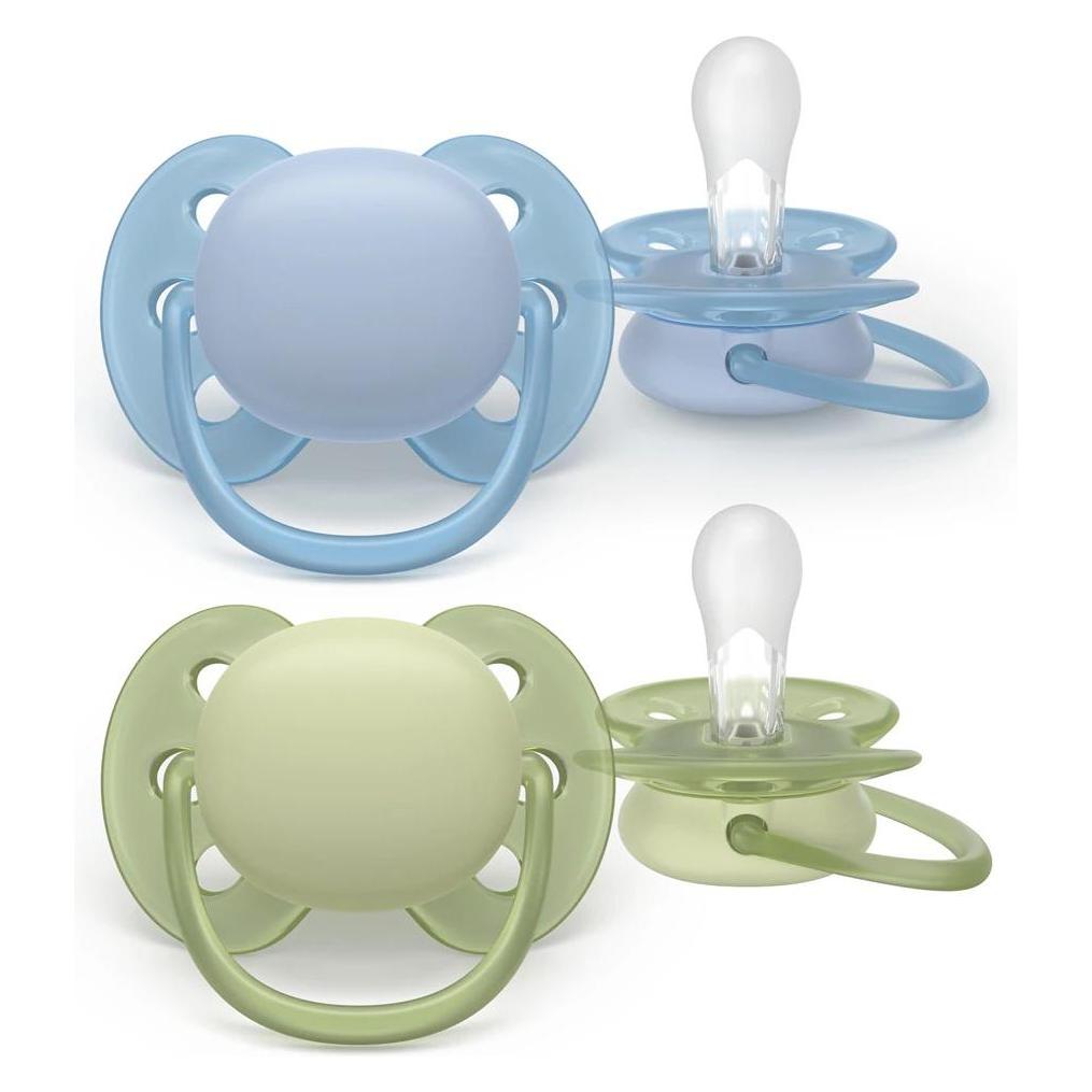 Philips Avent māneklītis Ultra soft Neutral 0-6M (2 gab) SCF091/37 SCF091/37 (8720689042406) (2x, 0 - 6 Monate) (72927_8720689042406)