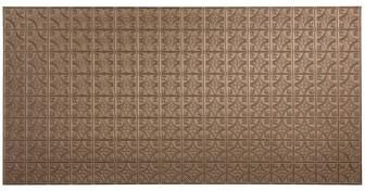 Fasade FASÄDE Traditional 1 4-foot x 8-foot PVC Wall Panel in Argent Bronze