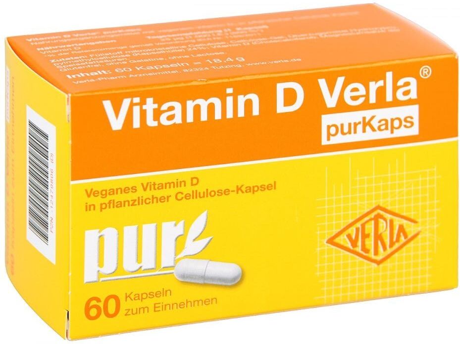 Selen Verla Vitamin D Verla purKaps