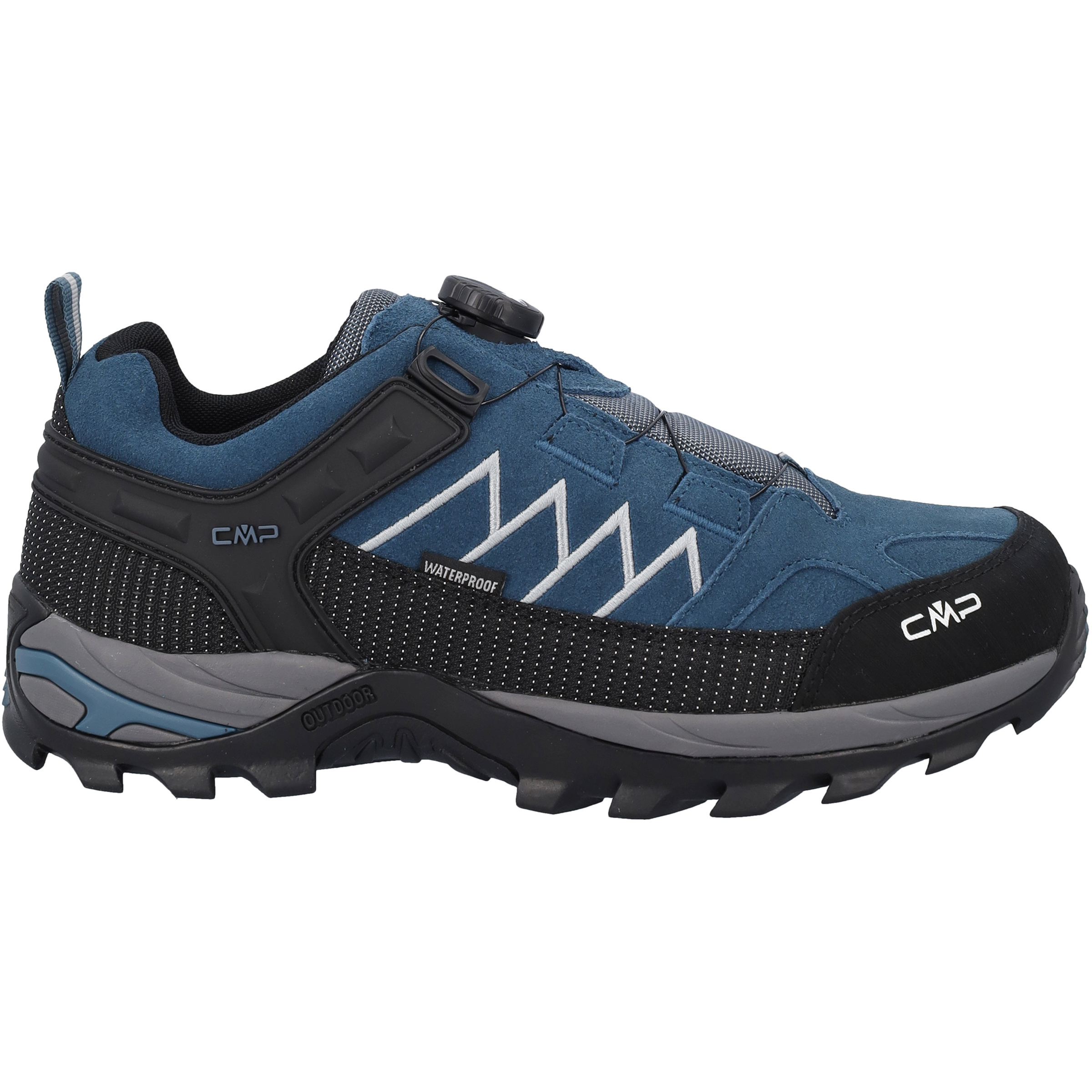 CMP Rigel Low Fitgo WP Herren Zustiegsschuhe blau Größe 46 Trekking