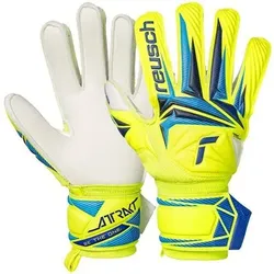 REUSCH Kinder Handschuhe Attrakt Advance Junior, Größe 4 in Gelb Gelb