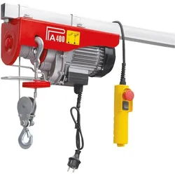 Magni, Seilzug + Werkstattkran, Format 4053569227551 – Elektro Seilzug 200 400 kg Seil 18 m