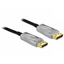 Delock DisplayPort Anschlusskabel DisplayPort Stecker 100 m Schwarz 84143 8K UHD, vergoldete Steckkontakte, Halogenfrei DisplayPort-Kabel