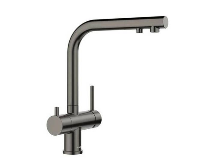 Blanco Küchenarmatur, Anthrazit, Metall, 16x30x25.3 cm, schwenkbarer Auslauf 360°, flexible Anschlussschläuche, Küchen, Küchenausstattung, Küchenarmaturen