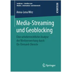Media-Streaming und Geoblocking, Fachbücher von Anna-Lena Wirz