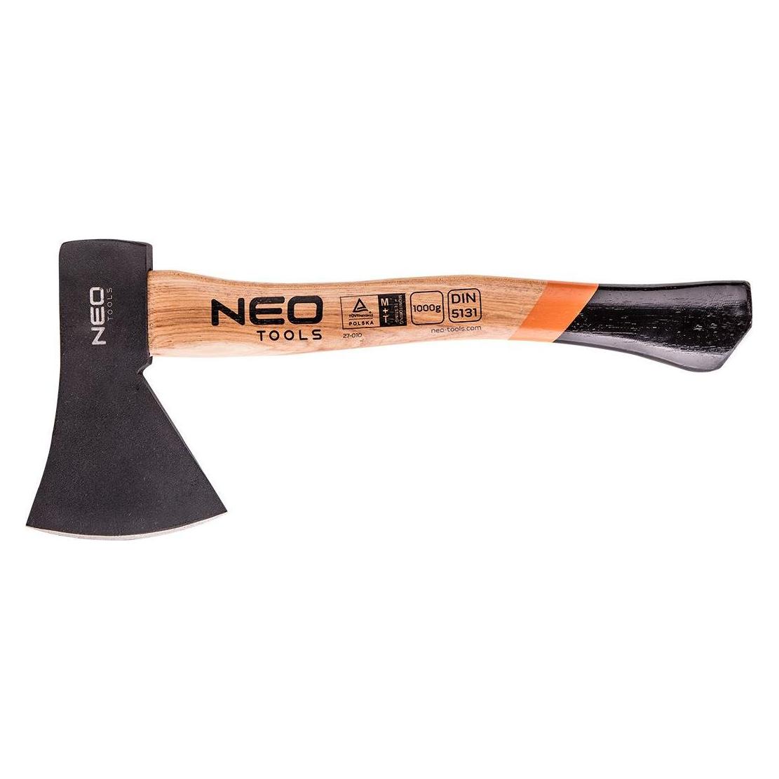 Neo Tools Universal ax with wooden handle 1kg 400mm (27-010) (TOP-27-010)