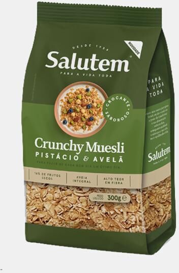 SALUTEM CRUNCHY MUESLI PISTACIO E AVELA 300g