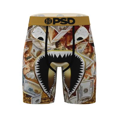 Boxershorts PSD "WF ANGELIC. Herren", Herren, Gr. XL, bunt (multi), 88% Polyester, 12% Elasthan, Unterhosen