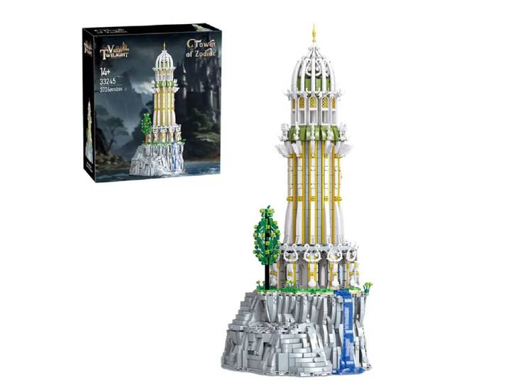 BAKA Baka 33245 Tower of Zodiac 3.726 Teile Valley of Twilight Serie Konstruktions-Spielset, (3726 St)