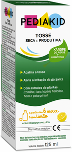 Pediakid Tosse Seca e Produtiva Limão 125 ml