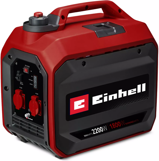 Einhell TC-IG 2200 - Generatore di corrente inverter a benzina 1.9 kW - Continua 2.2 kW Monofase
