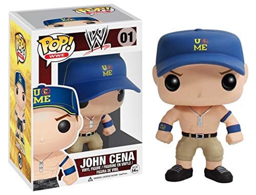 Funko Pop Culture WWE Wrestling John Cena Vinyl Figuur met Groene Pet