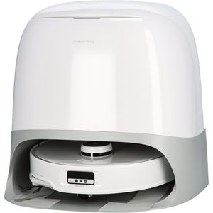 Roborock Saugroboter Qrevo Curv, weiß, 18.500 Pa Saugkraft, mit Wischfunktion & Reinigungsstation