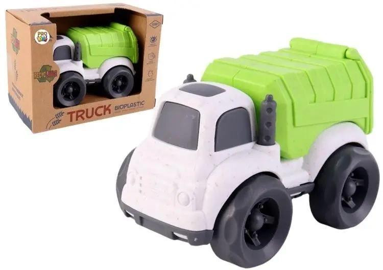 Caruno Vuilniswagen van bioplastic