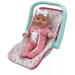 Puppen-Trage mit Puppe – 31 cm